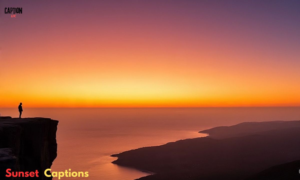 _ 300+ Sunset Captions That Capture the Golden Hour Glow